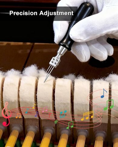 Piano Precise Tuning Voicing Tool Triangular degree Three Position Needles Piano Repair Tool in Saudi Arabia
