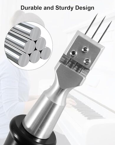 Piano Precise Tuning Voicing Tool Triangular degree Three Position Needles Piano Repair Tool in Saudi Arabia