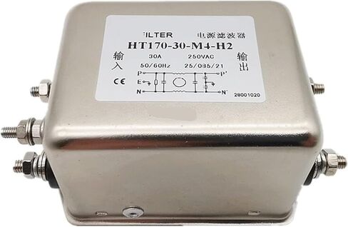Single-Phase AC Power Filter 220V Anti-Interference HT170-16-L8-B3 B2 10A 16A 20A 30A 50A(HT170-20 -L8 -B2 20A) in Saudi Arabia