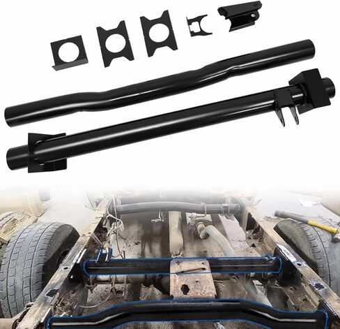 KPJTATUO Rear Fuel Tank Support Crossmember fit for 1999 2000 2001 2002 2003 2004 2005 2006 Silverado and GMC Sierra 1500 2500 2500HD Fuel Tank Support Crossmember in Kuwait
