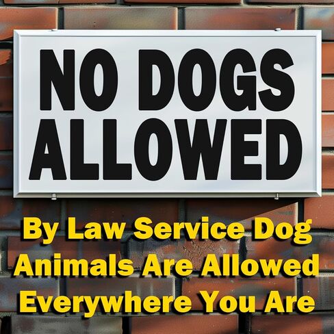 ADA Service Dog Law Cards 2026 - THE ORIGINAL - 50 ADA Service Dog Information Cards - Service Dog Card States Your Legal Rights - Use with Your Service Dog Certificate in Saudi Arabia
