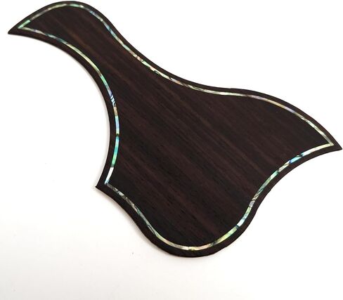 Acoustic Guitar Pickguard Pick Guard Anti-scrape Plate Inlaid Abalone Flower Self-adhesive for Taylor Acoustic Guitar (33) in Saudi Arabia