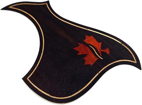 Acoustic Guitar Pickguard Pick Guard Anti-scrape Plate Inlaid Abalone Flower Self-adhesive for Taylor Acoustic Guitar (33) in Saudi Arabia