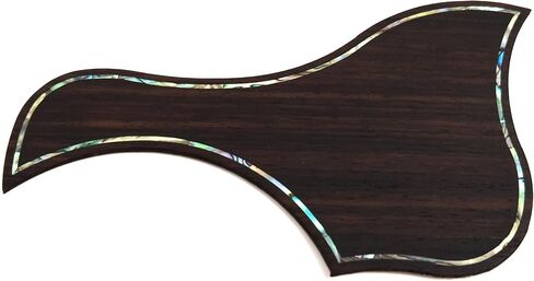 Acoustic Guitar Pickguard Pick Guard Anti-scrape Plate Inlaid Abalone Flower Self-adhesive for Taylor Acoustic Guitar (33) in Saudi Arabia