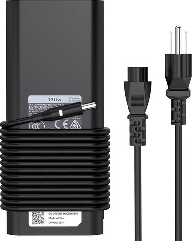 شاحن كمبيوتر محمول 240 وات 180 وات لجهاز Dell Alienware 13 15 17 R1 R2 R3 R4 X51 M15 M17 M17X M18X G3 G5 G7، Dell Precision 17 7710 7730 7670 7780 7770 M6500 M6600 M6700 M6800 J211H محول تيار متردد سلك إمداد الطاقة in Kuwait
