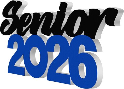 Yaomiao Volleyball 2026 Senior Night Decorations Volleyball Props Grad Sign Senior Graduation Table Centerpieces for Party Supplies Class of 2026 Decorations Sports Player Team Party in Saudi Arabia