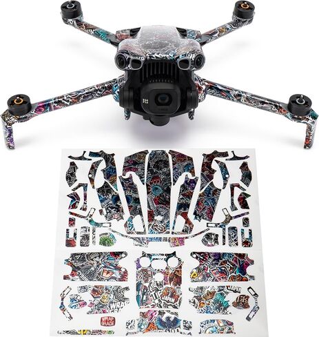 WRAPGRADE Skin Stickers Compatible with DJI Mini 5 Pro (Stratosphere Blue) in Saudi Arabia