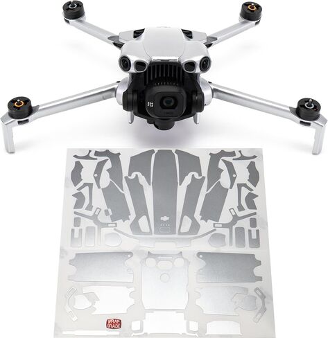 WRAPGRADE Skin Stickers Compatible with DJI Mini 5 Pro (Neon Orange) in Saudi Arabia