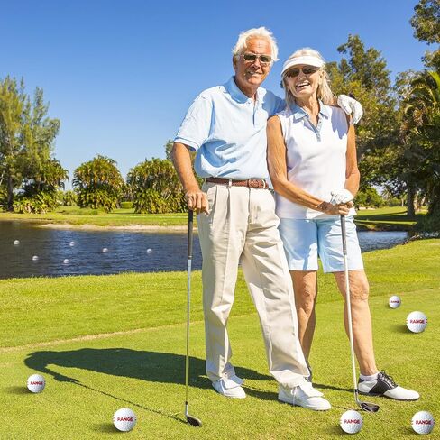 Realspring 16 Pcs Floating Golf Balls Practice Floater Golf Balls Water Golf for Pond or Lake Range Golf Balls in Saudi Arabia