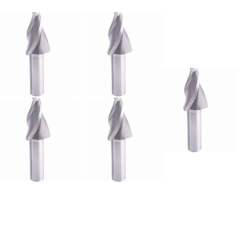 Slope Taper milling Cutter, Unilateral Taper: 4 °, Small end Diameter: 12mm, Large end Diameter: 20.811mm, Number of Blades: 3, Clamping Diameter: 16mm in Saudi Arabia