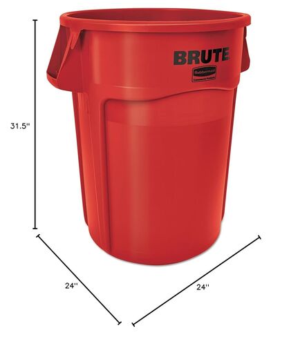 RED BRUTE 44 GALLON UTILITY CONTAINER in Saudi Arabia