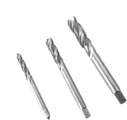 Insert Screw Thread Tap Drill Bits Spiral Flute ST1.6-ST22 Taps Right Hand 10Pcs(ST5x0.8) in Saudi Arabia