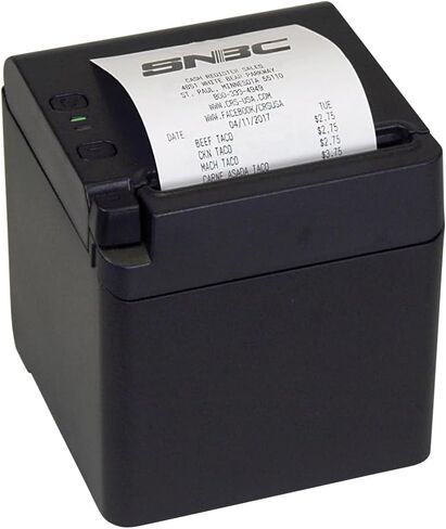 طابعة الإيصال الحراري SNBC BTP -S80 - Serial/USB/Ethernet - نموذج جديد - مخرج من الورق العلوي أو الأمامي - 3 واجهات in Kuwait