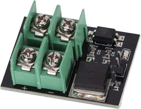 MOSFET وحدة تبديل تيار مستمر 3.3-12 فولت تحكم 5-36 فولت مخرج 22 أمبير وحدة ترانزستور تأثير المجال الحالي العالي للتحكم في سرعة المحرك LED PWM (1) in Saudi Arabia