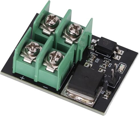 MOSFET وحدة تبديل تيار مستمر 3.3-12 فولت تحكم 5-36 فولت مخرج 22 أمبير وحدة ترانزستور تأثير المجال الحالي العالي للتحكم في سرعة المحرك LED PWM (1) in Saudi Arabia