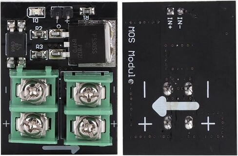 MOSFET وحدة تبديل تيار مستمر 3.3-12 فولت تحكم 5-36 فولت مخرج 22 أمبير وحدة ترانزستور تأثير المجال الحالي العالي للتحكم في سرعة المحرك LED PWM (1) in Saudi Arabia
