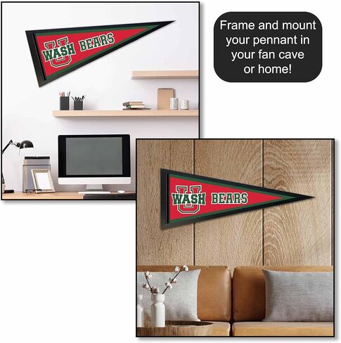 Washington St. Louis Bears Wordmark Pennant Flag in Saudi Arabia