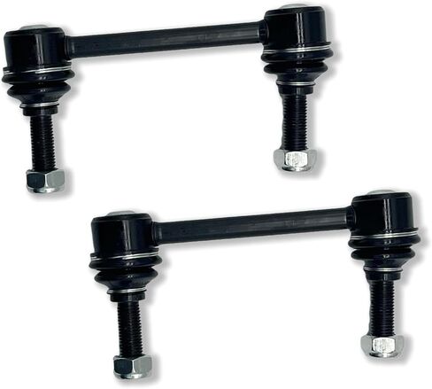 K750243 2PCS مثبت الخلفي روابط نهاية SWAY SWAY LINCS FIT HUMMER 2009 2010 H3T ، REAR SWAY SWAY BAR LINCS متوافقة مع Hummer 2006 2007 2008 2010 H3 in Kuwait