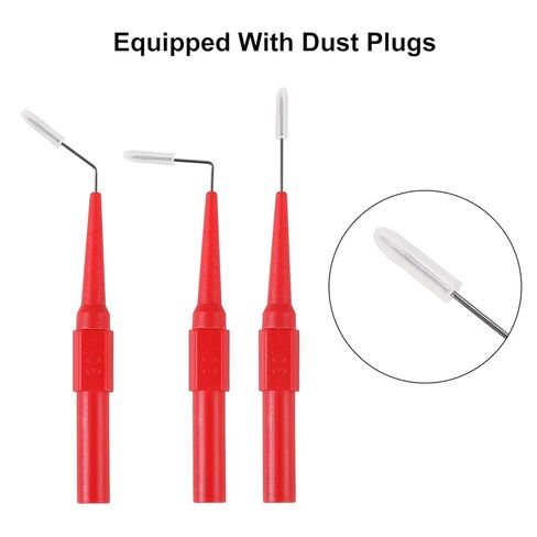 AITIAO 30Pcs Back Probe Kits, Banana Plug to Copper Alligator Clip Automotive Test Leads Set with Alligator Clips Wire Piercing Probes, 15PCS Back Probe Pins for Car Repairing Diagnostic 5 Colors in Saudi Arabia