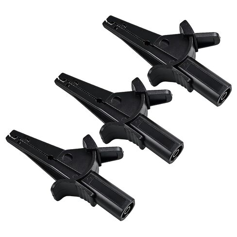 ZIBOO AC285 Alligator Clips, Safety Alligator Clip Compatible with Fluke Phase Rotation Indicator use with TL222 and TL224 Test Leads in Saudi Arabia