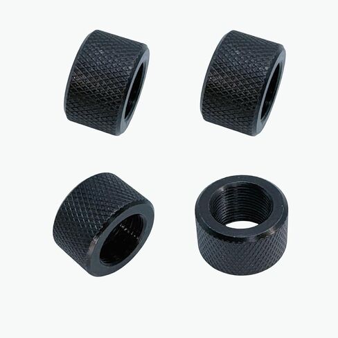 واقي الموضوع ، 1/2 × 28 تحويل إلى 5/8x24 مع سحق غسالة الصلب (4 حزمة) in Kuwait