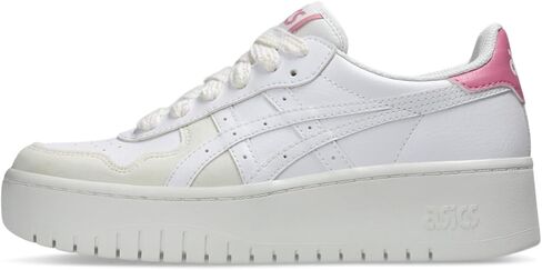 ASICS Women's Japan S PF Sportstyle Sneaker, 7.5, White/Orange Lily in Saudi Arabia