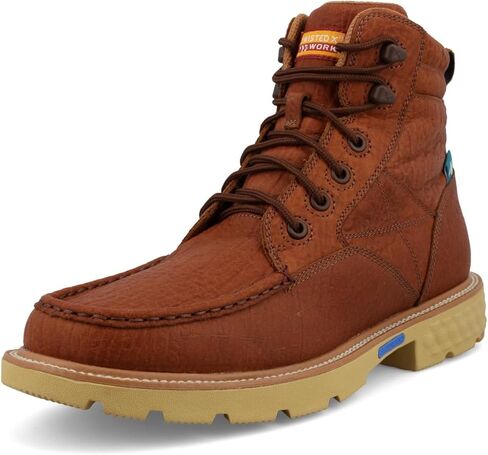 Twisted X Men's 6 "عمل العمل ، Toe Moc مع CellStretch in Saudi Arabia