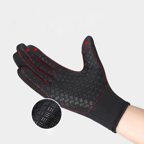 Winter Touch Screen Gloves Men Women, Windproof Waterproof Warm Thermal Gloves for Outdoor Cycling Hiking Skiing in Saudi Arabia