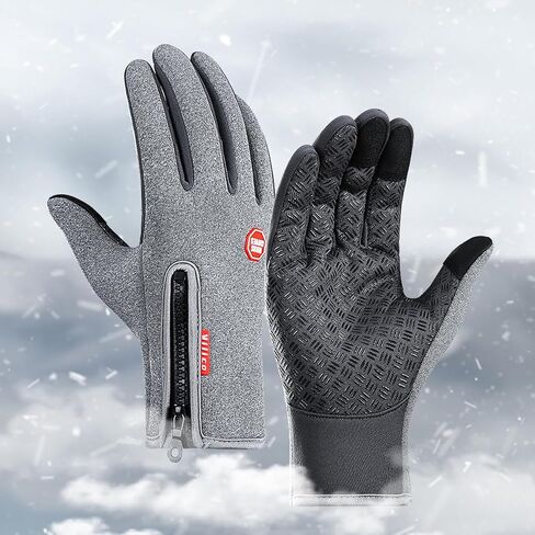 Winter Touch Screen Gloves Men Women, Windproof Waterproof Warm Thermal Gloves for Outdoor Cycling Hiking Skiing in Saudi Arabia