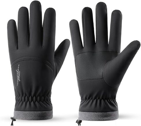 Touch Screen Ski Gloves for Men and Women, Winter Thermal Waterproof Snow Gloves with Non-Slip Grip in Saudi Arabia