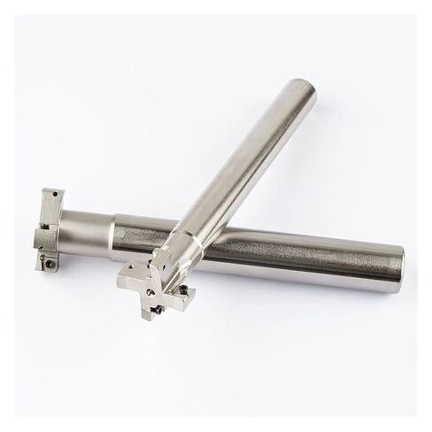 TLVFRTGYN 10mm Thickness T-Slot Trapezoidal Slot Side Milling Cutter for CCMT06 Stainless Steel(Hts35-h10-c20-150-4t,for Steel) in Saudi Arabia