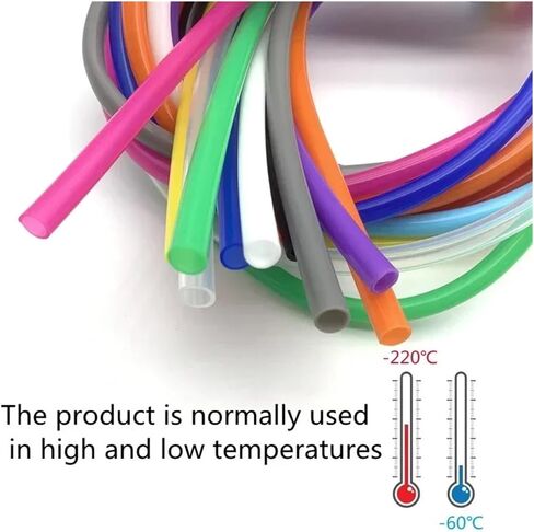 ID 2 3 4 5 6 7 8 9 10 12 mm 1 Meter Flexible Rubber Hose Soft Drink Pipe Water Connector Colorful(Zise,1 METER_OD 8XID 6MM) in Saudi Arabia