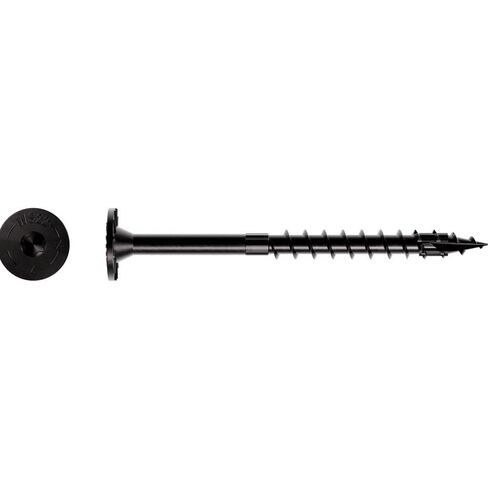 سيمبسون ربطة عنق قوية SDWS22400DBB-R50-4 بوصة × .220 براغي خشبية سوداء (درجة خارجية) 50 قيراط in Saudi Arabia
