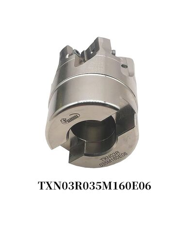 Zouzmin TXN03R Fast Feed Rough Processing Indexable Face Milling Cutter 6-8 Flutes End Mill Shell Cutter End Mill Tool Holder in Saudi Arabia