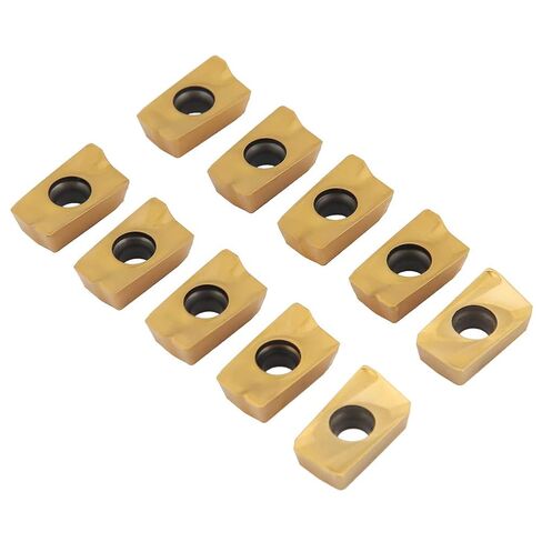 Face Mill Cutter Holder, Face End Mill Set MT3-FMB22 Holder Extension 400R-50-22 Face End Mill Cutter 10pcs APMT1604 CNC Carbide Inserts in Saudi Arabia