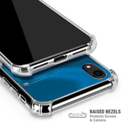 Skinit Clear Phone Case Compatible with iPhone XR - Officially Licensed NFL Detroit Lions Design in Saudi Arabia