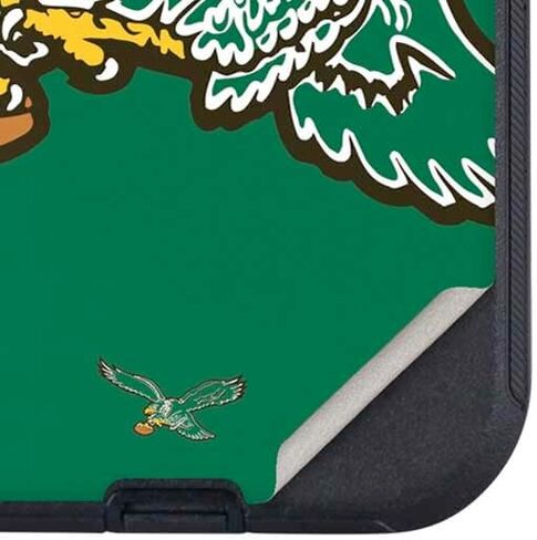Skinit Decal Phone Skin Compatible with OtterBox Defender iPhone 15 Plus - Officially Licensed NFL Philadelphia Eagles Retro Logo Design in Saudi Arabia
