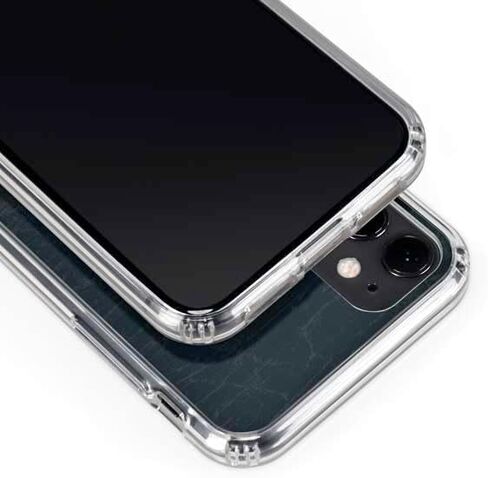 حافظة هاتف Skinit الشفافة متوافقة مع iPhone 11 - تصميم شعار ثانوي أسود مرخص رسميًا من NBA Boston Celtics in Saudi Arabia