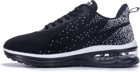 Quseek Womens Slip on Walking Shoes مريح الجري أحذية التنس الرياضية الرياضية الرياضية التمرين على الركض أحذية رياضية للأزياء الولايات المتحدة 6-11 in Kuwait