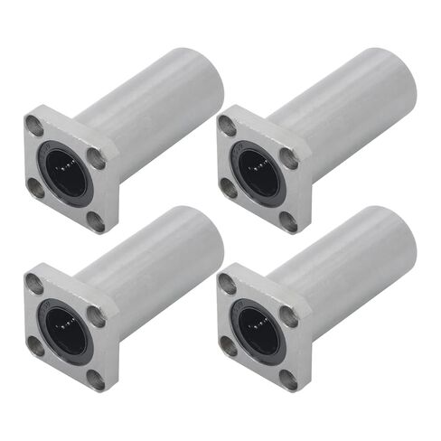 findmall LMK20LUU Linear Ball Bearing with Square Flange 20mm ID 32mm OD 80mm Length Steel Cage - Premium Linear Motion Bearing for 3D Printers, CNC Routers in Saudi Arabia