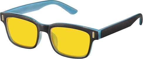 CARFIA Night Vision Glasses Driving for Men Women Anti-glare,Safety HD Yellow Lens Fishing Golf Narrow Face Glasses in Saudi Arabia