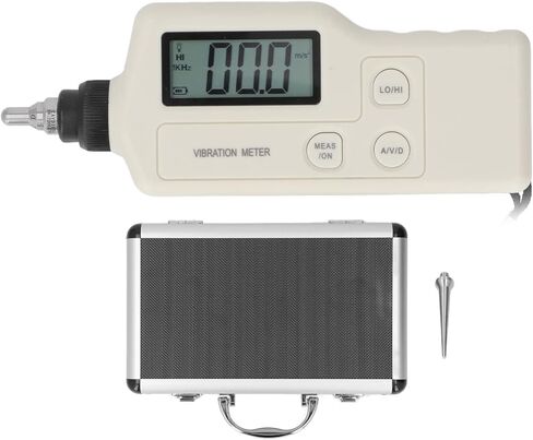 JAOCDOEN LCD Vibrometer المحمولة المحمولة الرقمية اختبار الاهتزاز متر كاشف للصيانة in Kuwait