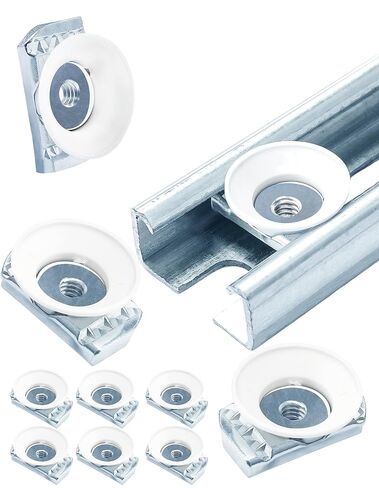 SIHAI 30-Pack 1/4"-20 Strut-Channel Cone Nuts, Position-Exact for Easy Installation, Corrosion-Resistant Zinc Plated, for Electrical & Mechanical Strut Channels in Kuwait