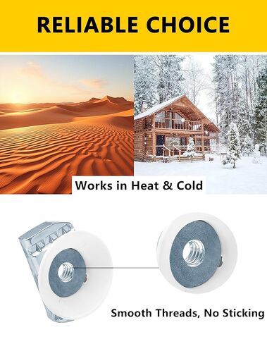 SIHAI 30-Pack 1/4"-20 Strut-Channel Cone Nuts, Position-Exact for Easy Installation, Corrosion-Resistant Zinc Plated, for Electrical & Mechanical Strut Channels in Kuwait