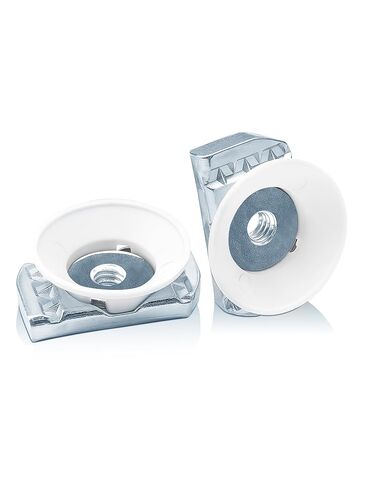 SIHAI 30-Pack 1/4"-20 Strut-Channel Cone Nuts, Position-Exact for Easy Installation, Corrosion-Resistant Zinc Plated, for Electrical & Mechanical Strut Channels in Kuwait