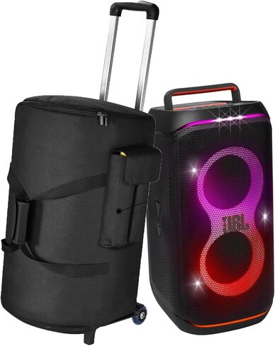 Growalleter Trolley Bag for JBL Partybox 120 Audio, JBLS Partybox 120 Outdoor Karaoke Specialized Travel Bag, Portable Speaker Trolley Bag, Multi-function Storage Bag in Saudi Arabia