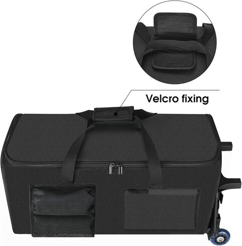 Growalleter Trolley Bag for JBL Partybox 120 Audio, JBLS Partybox 120 Outdoor Karaoke Specialized Travel Bag, Portable Speaker Trolley Bag, Multi-function Storage Bag in Saudi Arabia