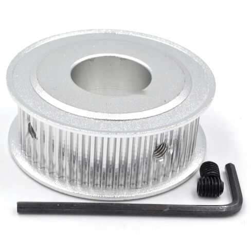 50 55 Teeth HTD 3M Timing Pulley Bore 6/6.35/8/10/12/14/15/16/17/18/19/20/22/25/29 for HTD3M Belt Width 10/15/20mm 50T 55T(17mm,50 Teeth,15mm) in Saudi Arabia