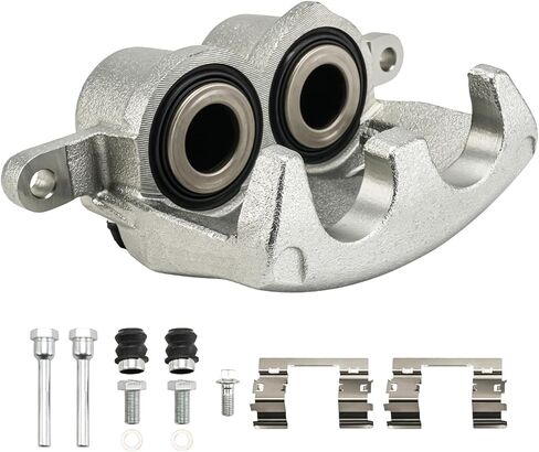 Philtop Front Brake Caliper متوافق مع 2008-2018 Silverado 1500 ، 2008-2018 Sierra 1500 ، 2008-2020 Tahoe ، 2008-2020 Yukon ، 2015-2020 Suburban ، 2008-2014 Suburban 1500 ، 18-4918a ، 18-4919a in Kuwait