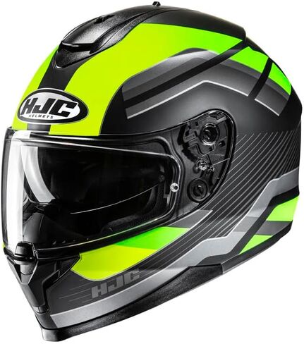HJC C70 Belis Full Face Motorcycle Helmet مع درع قفل HJ-20M ، DOT معتمد (MC21 ، متوسط) in Kuwait